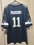 Jersey Cowboys de Dallas Vaqueros Azul Parsons #11
