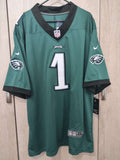 Jersey Aguilas de Philadelphia Eagles Verde Hurts #1