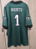 Jersey Aguilas de Philadelphia Eagles Verde Hurts #1