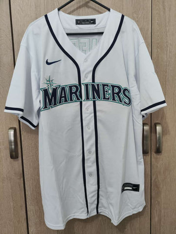 X Jersey Marineros de Seattle blanco Griffey #24 Mariners