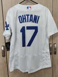 Jersey Dodgers de Los Angeles Blanco Ohtani #17