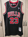 Jersey Toros de Chicago Bulls Retro Negra Jordan
