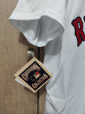 Jersey Medias Rojas de Boston Red Sox Retro Cooperstown Ortiz #34