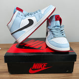 Jordan 1 Azul Claro con Blanco