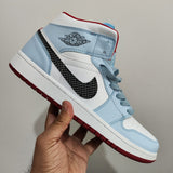 Jordan 1 Azul Claro con Blanco