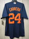 Jersey Tigres de Detroit Tigers Azul Cabrera 24