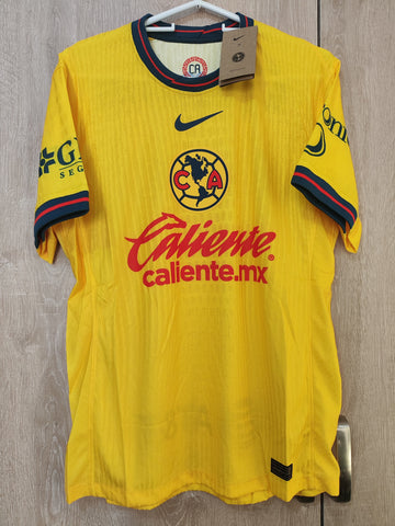 Jersey America Amarilla Local temporada 24-25 version jugador