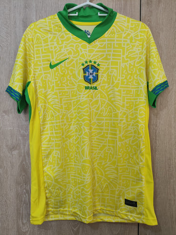 Jersey Brasil Local Copa América 2024 aficionado