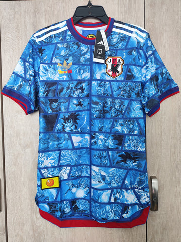 Jersey Japon Azul Local Edición Dragon ball Z version jugador