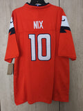 Jersey Broncos de Denver Naranja Nix #10
