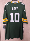 Jersey Packers de Green Bay Verde Love 10