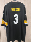 Jersey Pittsburgh Steelers Negra Wilson #3