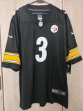 Jersey Pittsburgh Steelers Negra Wilson #3