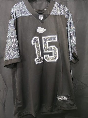 Jersey Kansas City Chiefs Negra Mahomes #15