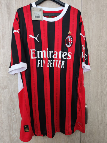 Jersey Milan Roja temporada 24-25 personalizada Gimenez 7
