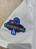 Jersey Dodgers de Los Angeles Blanca/Dorada Ohtani Campeones 2024