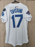 Jersey Dodgers de Los Angeles Blanca Ohtani Campeones 2024
