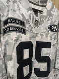 Jersey San Francisco 49ers Salute to Service 2024 Kittle #85