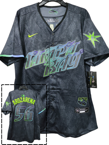Jersey Rays de Tampa Bay City Connect Arozarena #56