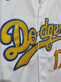 Jersey Dodgers de Los Angeles Blanca/Dorada Ohtani Campeones 2024