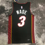 Jersey Miami Heat Negra Wade #3
