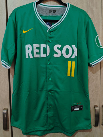 Jersey Medias Rojas de Boston Red Sox Monstruo Verde City connect 2025 #11