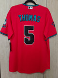 Jersey Diamondbacks de Arizona Guinda Thomas #3