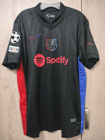 Jersey Barcelona visita temporada 24-25 version aficionado Lamine Yamal