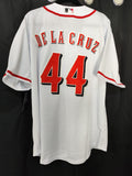 Jersey Rojos de Cincinnati Reds Blanca De la Cruz #44
