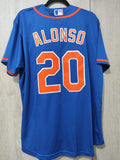 Jersey Mets de New York Azul Alonso #20