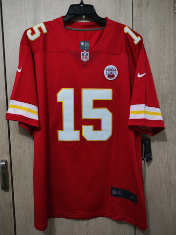 Jersey Chiefs de Kansas City Roja Mahomes #15