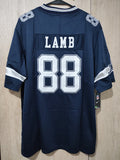 Jersey Cowboys de Dallas Vaqueros Azul Lamb #88