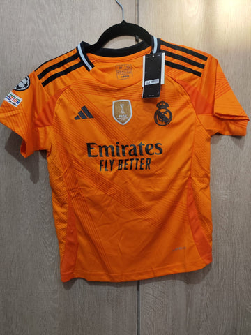 Jersey RM Naranja Visita temporada 24-25 version aficionado