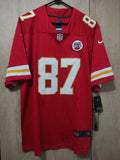 Jersey Kansas City Chiefs Rojo Kelce #87
