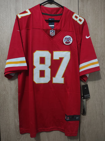 Jersey Kansas City Chiefs Rojo Kelce #87