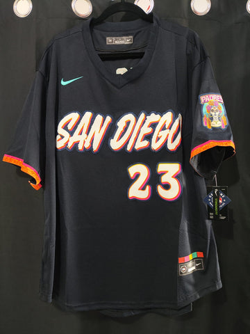 Jersey Padres de San Diego Blanca City Connect Tatis Jr #23
