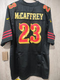 Jersey San Francisco 49ers Negra McCaffrey 23