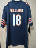 Jersey Bears de Chicago Azul Williams #18