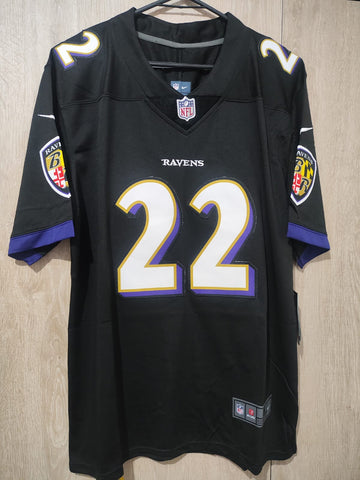 Jersey Ravens de Baltimore Cuervos Negra Henry 22