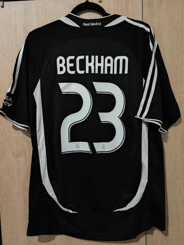Jersey Real Madrid Retro Beckham 23