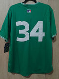 Jersey Medias Rojas de Boston Red Sox Monstruo Verde City connect 2025 #34 Ortiz