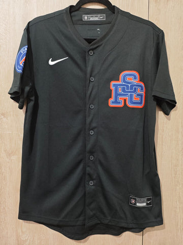 Jersey PSG tipo beisbolera 25/26