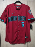 Jersey Diamondbacks de Arizona Guinda Thomas #5