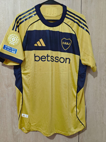 Jersey Boca Juniors visita 25/26 M. Merentiel mundial de clubs version jugador