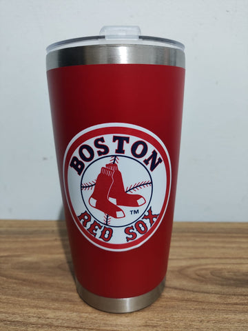 Termo de 20 onzas color rojo Boston Red Sox