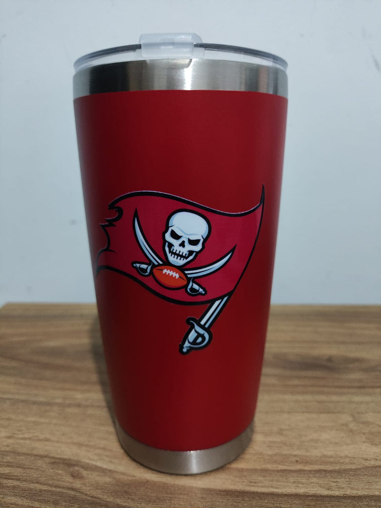 Termo de 20 onzas color rojo Tampa Bay Buccaneers