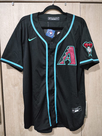 Jersey Diamondbacks de Arizona Negra Marte #4