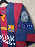 Jersey Barcelona Retro Messi #10