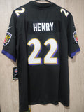 Jersey Ravens de Baltimore Cuervos Negra Henry 22
