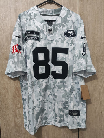 Jersey San Francisco 49ers Salute to Service 2024 Kittle #85